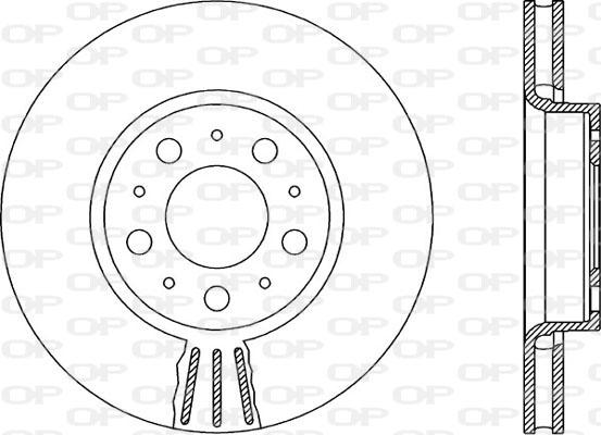 Open Parts BDR1910.20 - Bremžu diski ps1.lv