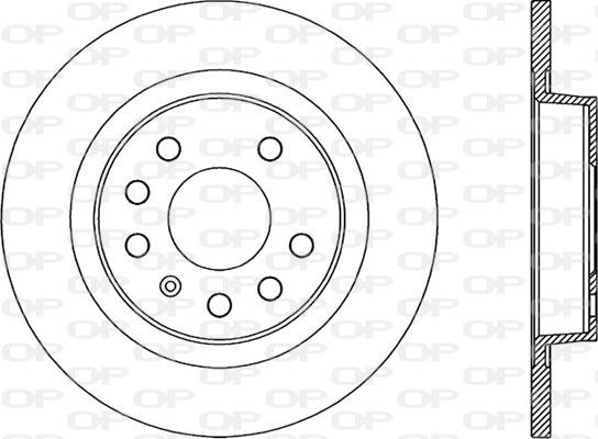 Open Parts BDR1989.10 - Bremžu diski ps1.lv