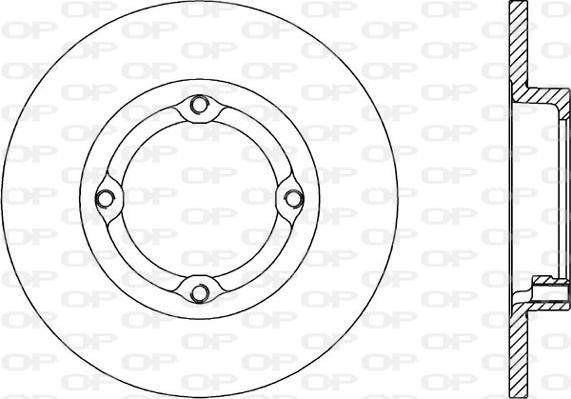 Open Parts BDR1497.10 - Bremžu diski ps1.lv