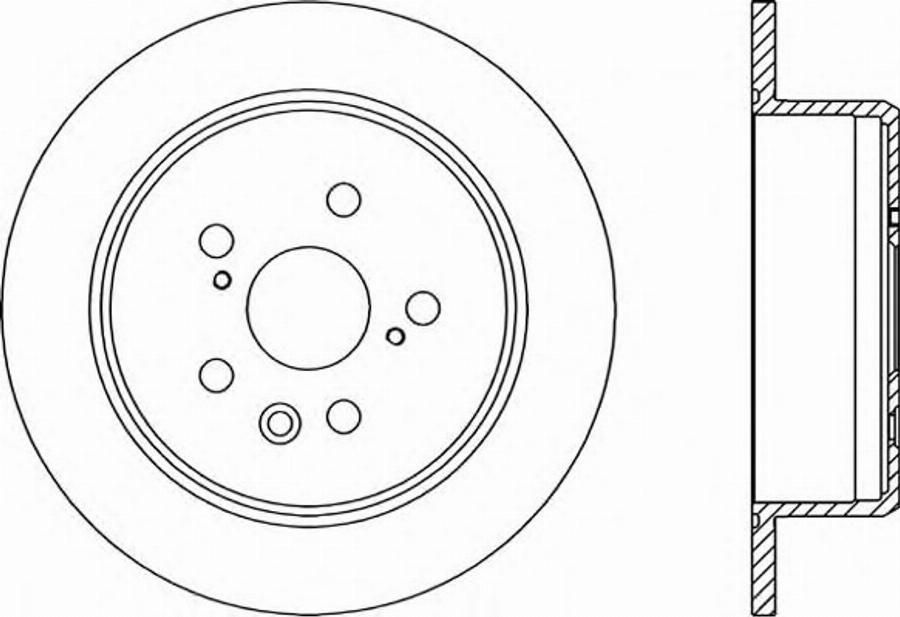 Open Parts BDR1535.10 - Bremžu diski ps1.lv