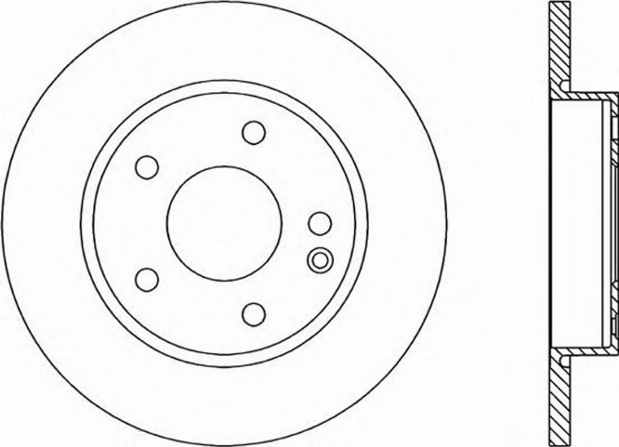 Open Parts BDR1699.10 - Bremžu diski ps1.lv