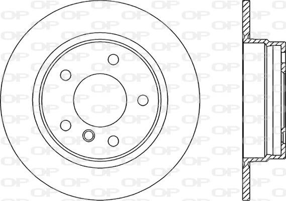 Open Parts BDR1094.10 - Bremžu diski ps1.lv