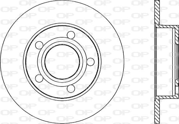 Open Parts BDR1045.10 - Bremžu diski ps1.lv