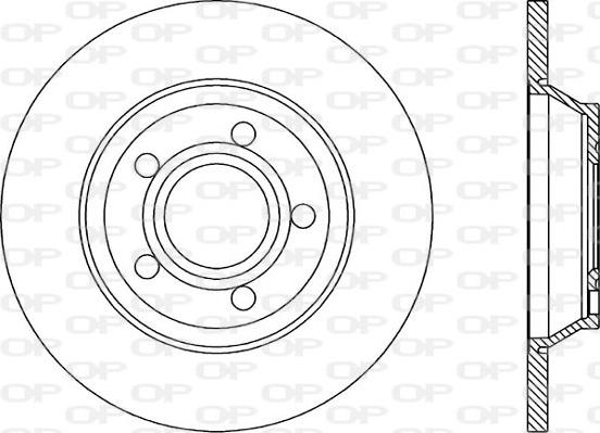 Open Parts BDR1042.10 - Bremžu diski ps1.lv