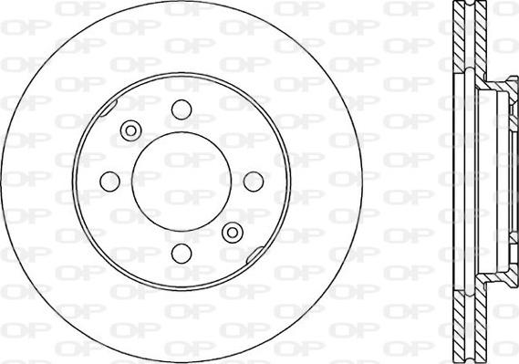 Open Parts BDR1051.20 - Bremžu diski ps1.lv