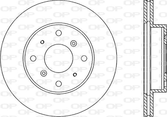 Open Parts BDR1053.20 - Bremžu diski ps1.lv