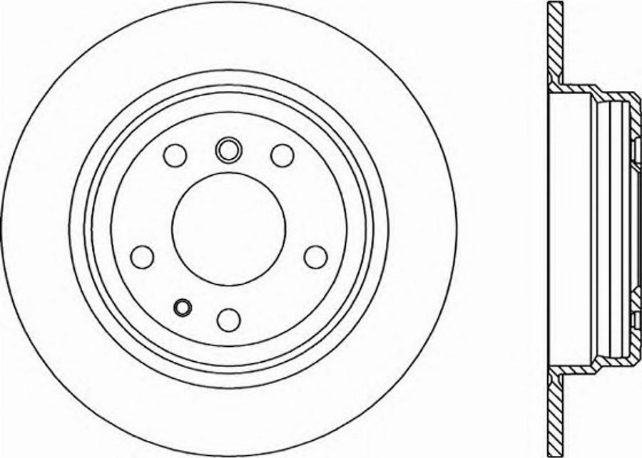 Open Parts BDR1086.10 - Bremžu diski ps1.lv