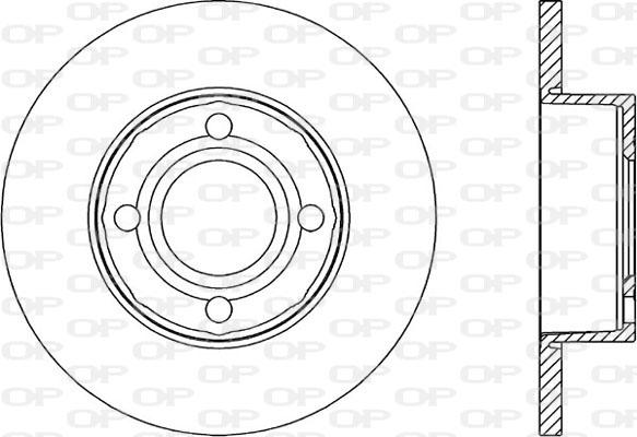 Open Parts BDR1035.10 - Bremžu diski ps1.lv