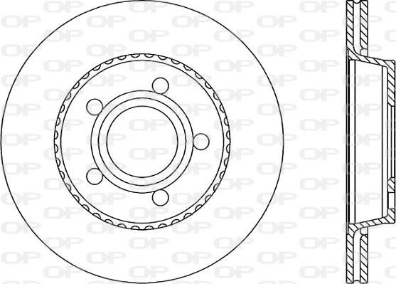 Open Parts BDR1029.20 - Bremžu diski ps1.lv