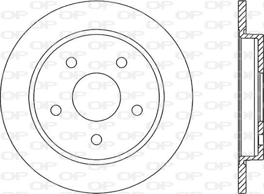 Open Parts BDR1164.10 - Bremžu diski ps1.lv