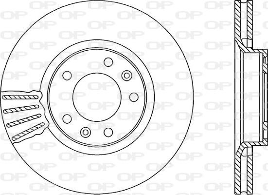 Open Parts BDR1114.20 - Bremžu diski ps1.lv