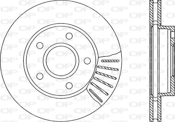 Open Parts BDR1189.20 - Bremžu diski ps1.lv