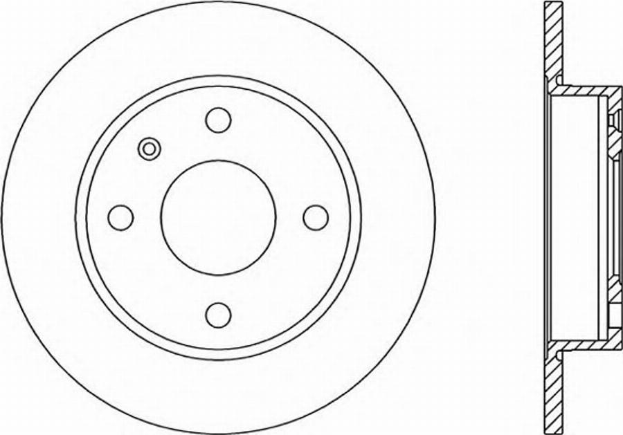 Open Parts BDR1175.10 - Bremžu diski ps1.lv