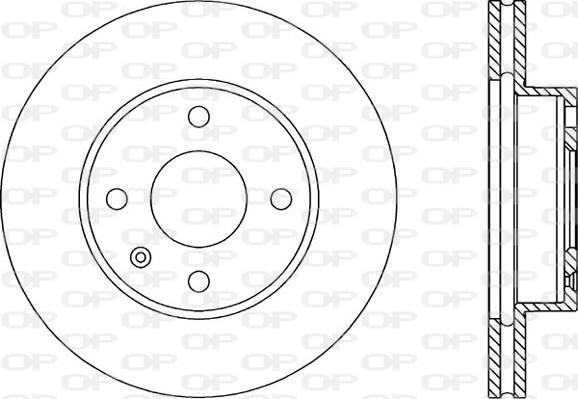 Open Parts BDR1170.20 - Bremžu diski ps1.lv