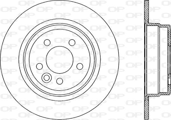 Open Parts BDR1894.10 - Bremžu diski ps1.lv