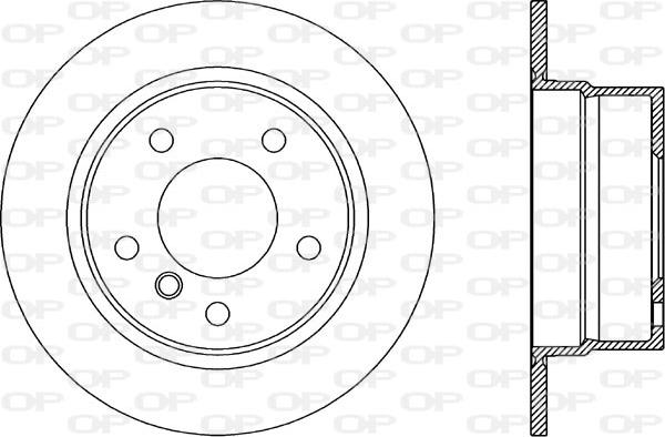 Open Parts BDR1890.10 - Bremžu diski ps1.lv