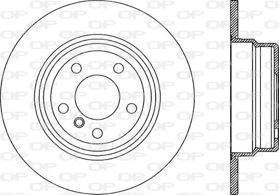 Open Parts BDR1891.10 - Bremžu diski ps1.lv