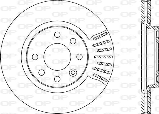 Open Parts BDR1845.20 - Bremžu diski ps1.lv