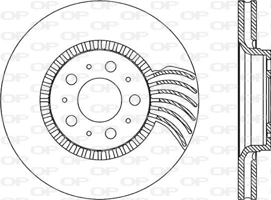 Open Parts BDR1846.20 - Bremžu diski ps1.lv