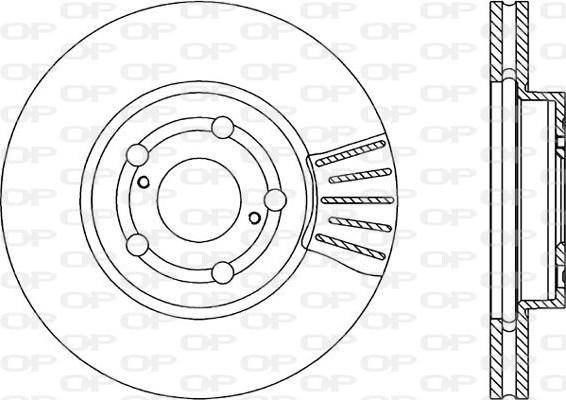 Open Parts BDR1840.20 - Bremžu diski ps1.lv