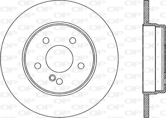 Open Parts BDR1861.10 - Bremžu diski ps1.lv