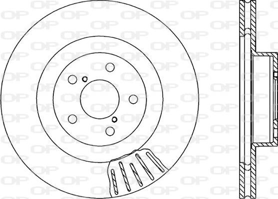 Open Parts BDR1819.20 - Bremžu diski ps1.lv