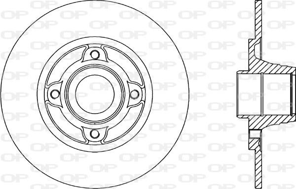 Open Parts BDR1812.10 - Bremžu diski ps1.lv