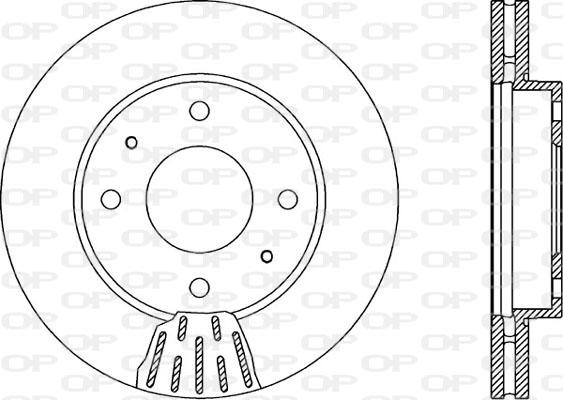 Open Parts BDR1872.20 - Bremžu diski ps1.lv