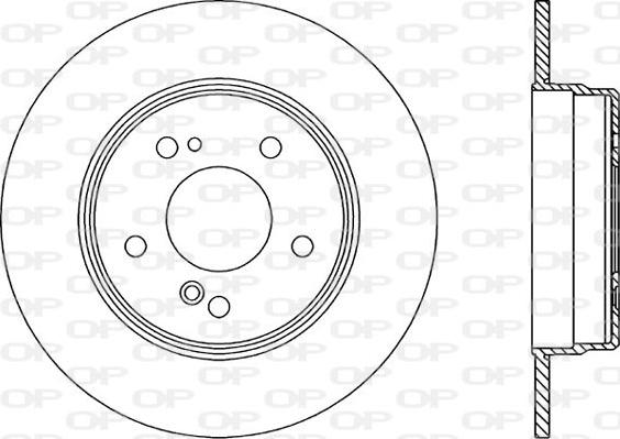 Open Parts BDR1317.10 - Bremžu diski ps1.lv