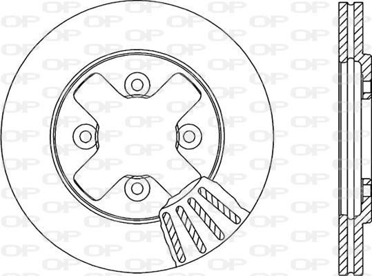 Open Parts BDR1371.20 - Bremžu diski ps1.lv