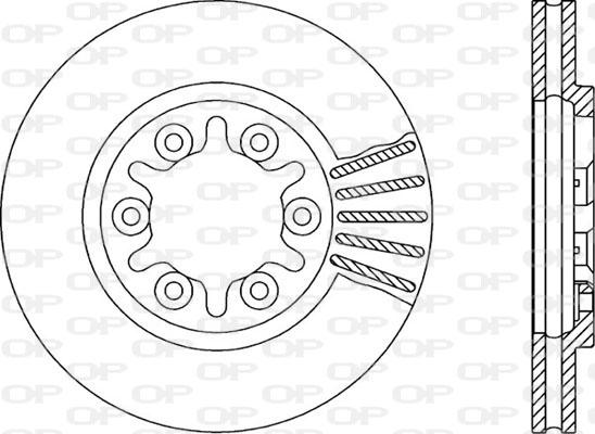 Open Parts BDR1378.20 - Bremžu diski ps1.lv