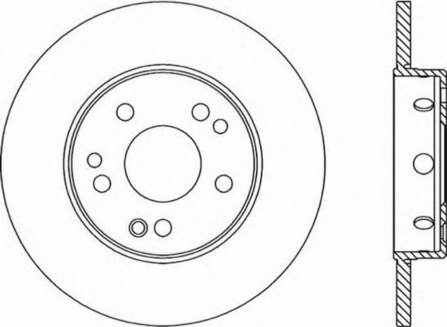 Open Parts BDR1294.10 - Bremžu diski ps1.lv