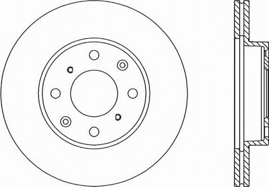 Open Parts BDR1204.20 - Bremžu diski ps1.lv