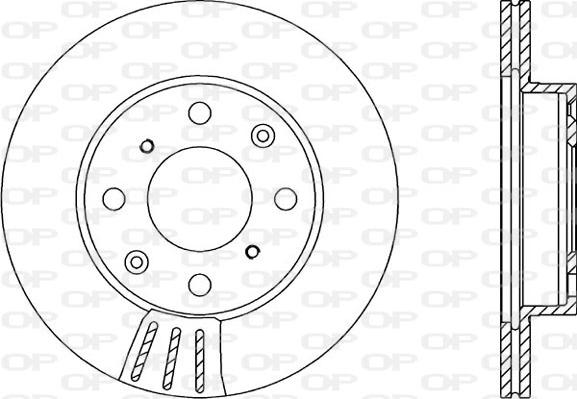 Open Parts BDR1203.20 - Bremžu diski ps1.lv