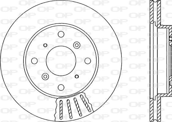 Open Parts BDR1217.20 - Bremžu diski ps1.lv