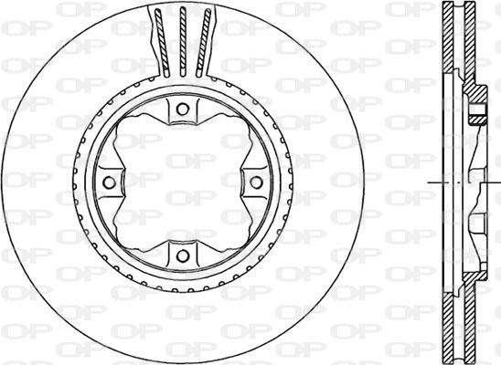 Open Parts BDR1220.20 - Bremžu diski ps1.lv