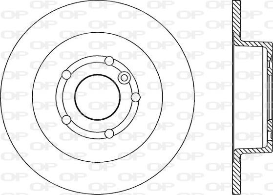 Open Parts BDR1750.10 - Bremžu diski ps1.lv