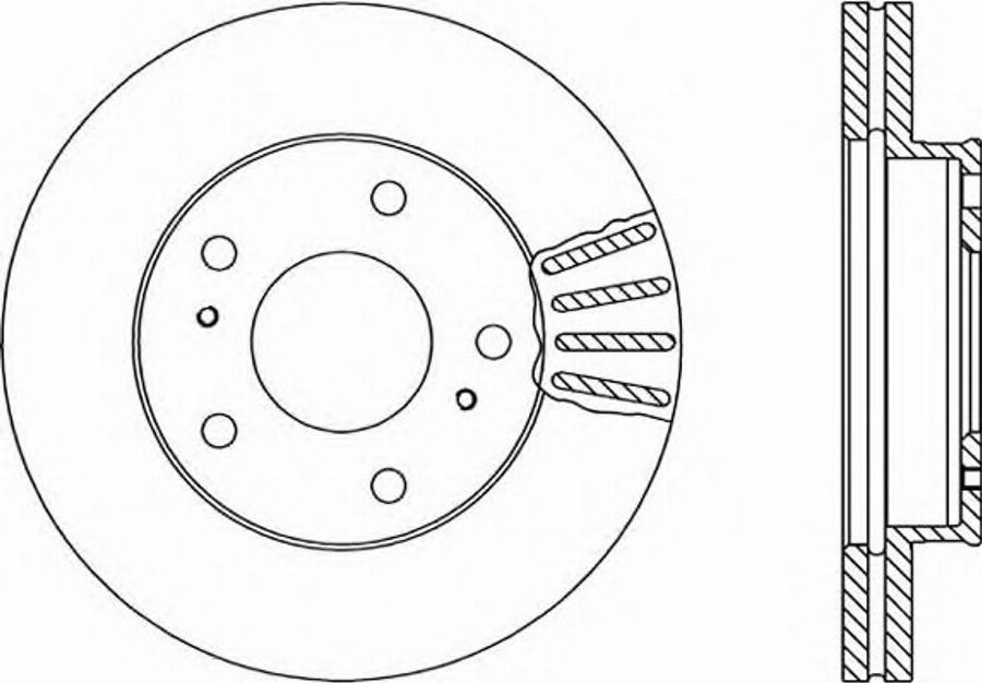 Open Parts BDR1709.20 - Bremžu diski ps1.lv