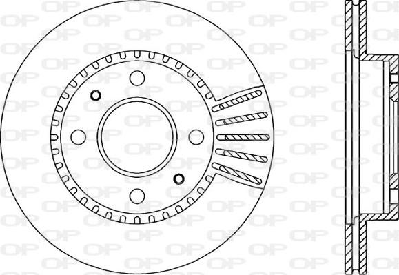 Open Parts BDR1707.20 - Bremžu diski ps1.lv