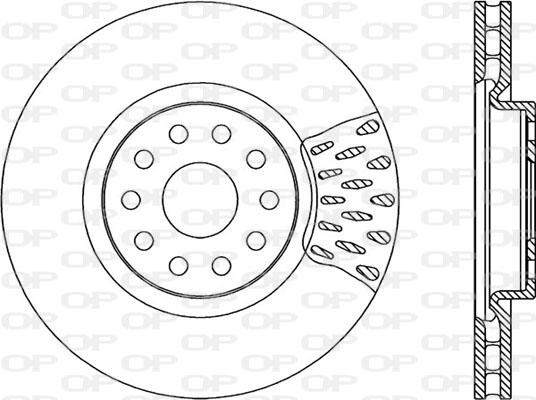 Magneti Marelli MBD0374 - Bremžu diski ps1.lv