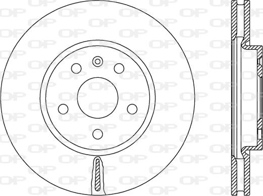 DJ Parts BD2174 - Bremžu diski ps1.lv