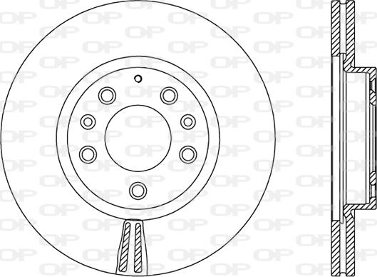 Open Parts BDR2491.20 - Bremžu diski ps1.lv