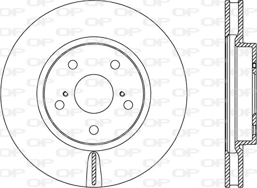 Open Parts BDR2462.20 - Bremžu diski ps1.lv