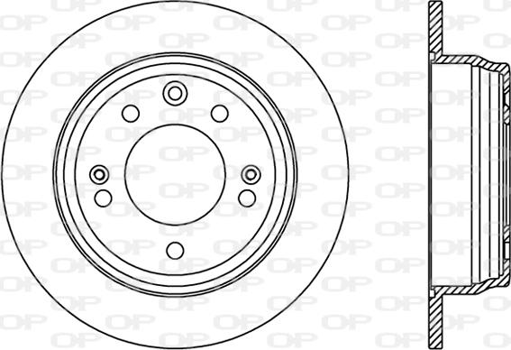 Open Parts BDR2409.10 - Bremžu diski ps1.lv