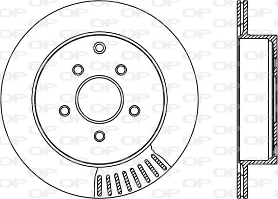 Open Parts BDR2402.20 - Bremžu diski ps1.lv