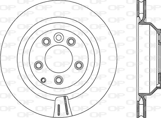 Open Parts BDR2489.20 - Bremžu diski ps1.lv