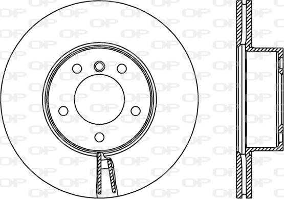 Open Parts BDR2429.20 - Bremžu diski ps1.lv