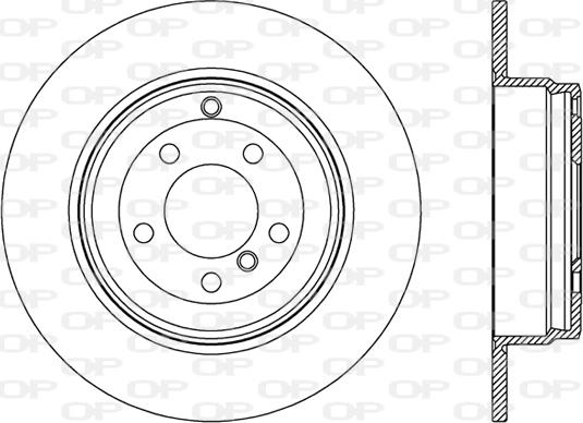 Open Parts BDR2504.10 - Bremžu diski ps1.lv