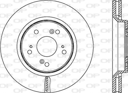 Open Parts BDR2516.20 - Bremžu diski ps1.lv