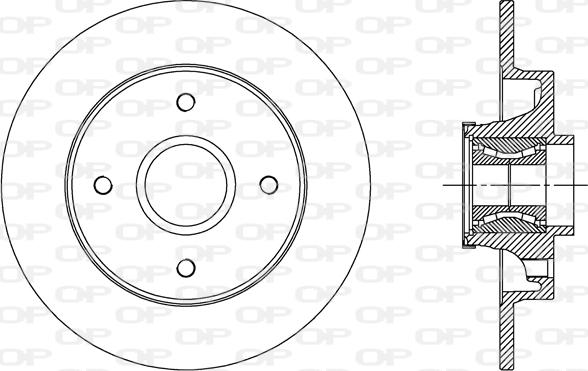 Open Parts BDR2510.30 - Bremžu diski ps1.lv